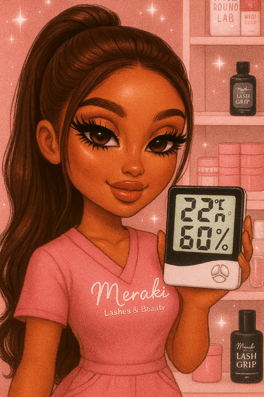 How to Monitor Your Lash Room Temperature & Humidity - Meraki Lashes and Beauty