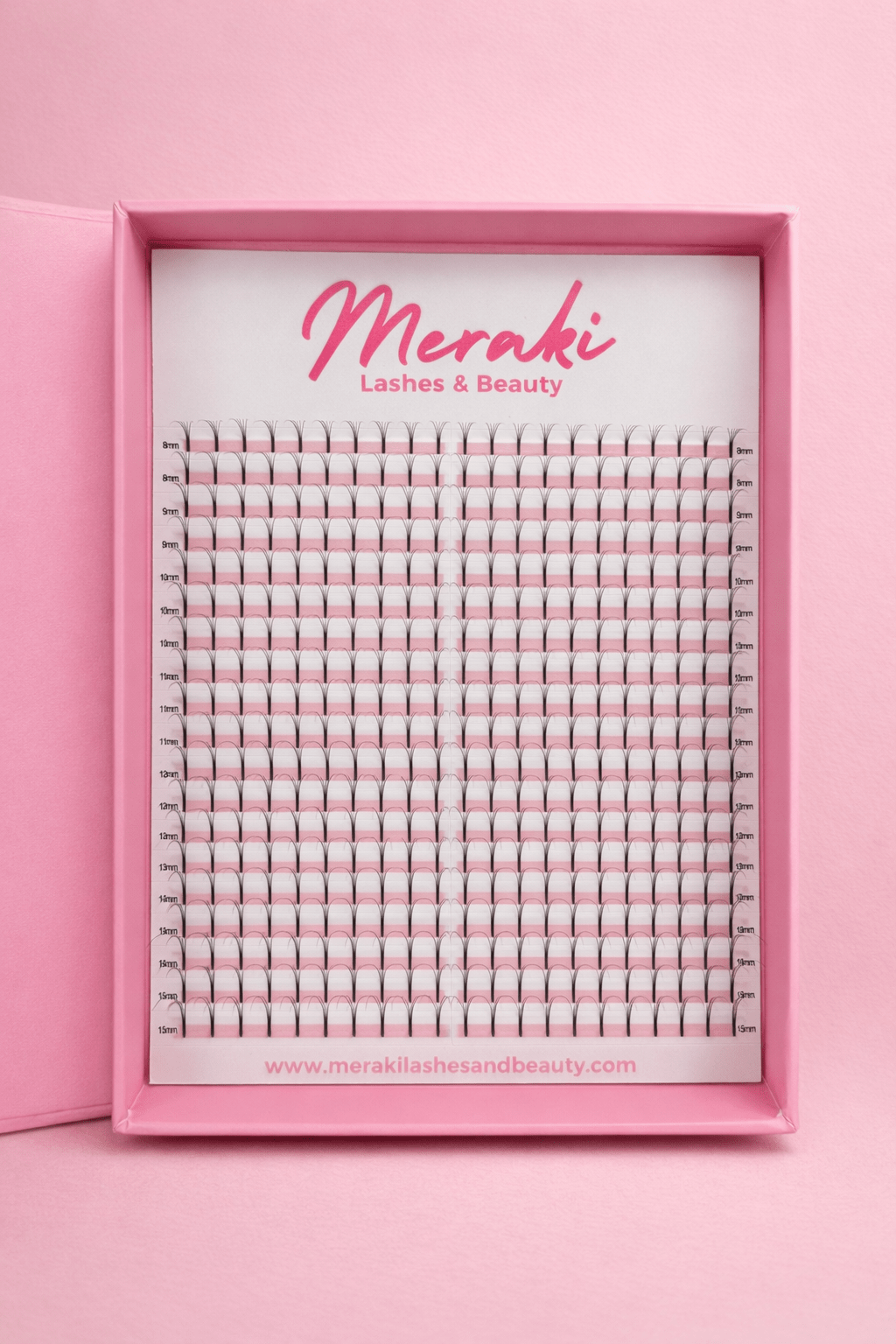 Long Stem - 5D - 0.07 - D Curl - Meraki Lashes and Beauty