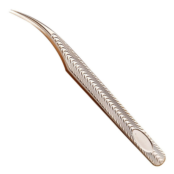 Gold Curved Dolphin Tweezer