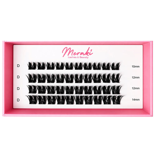 Natarsha — DIY Lash Clusters (Refill Tray, 10–14mm Mix)