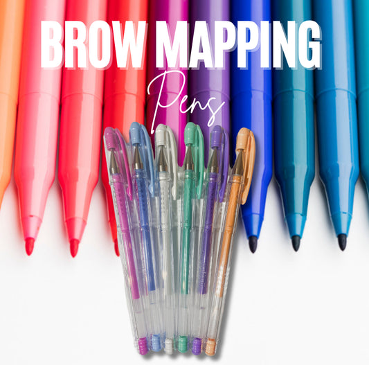 Coloured Brow Mapping Pens