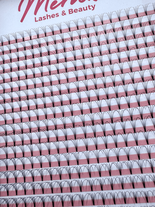 Short Stem - 4D - 0.10 - D Curl - Meraki Lashes and Beauty