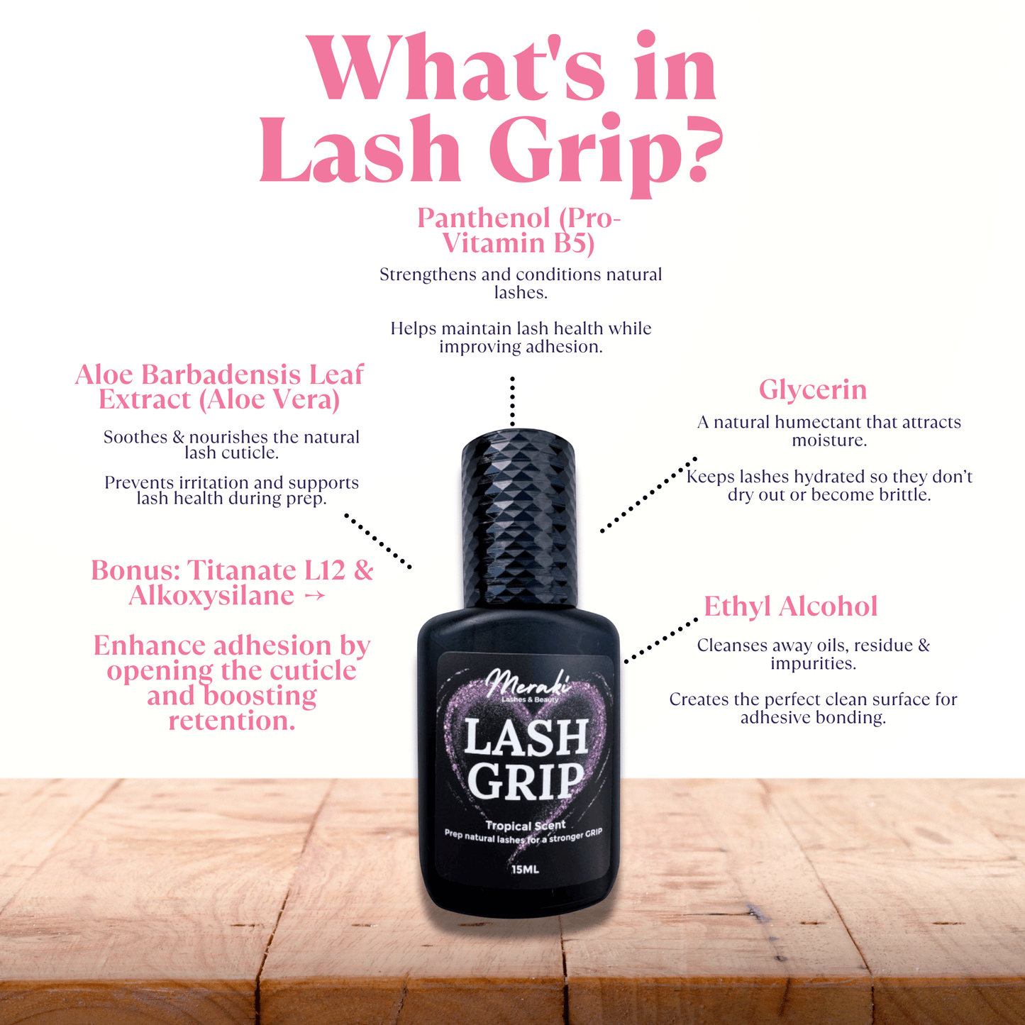Meraki Lash Grip Primer | Prep for Stronger Retention - Meraki Lashes and Beauty