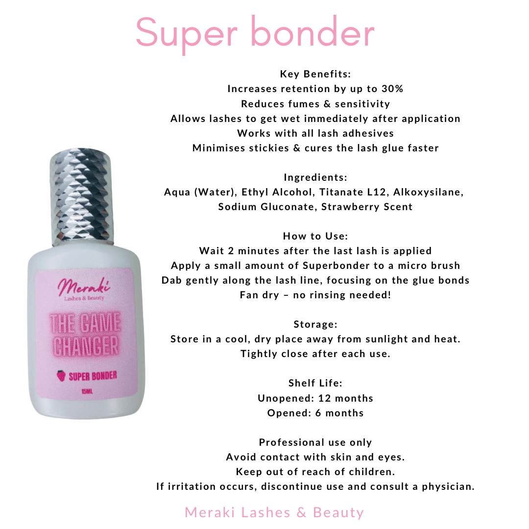 Lash Glue, Bonder, Primer & Remover | Meraki - Meraki Lashes and Beauty