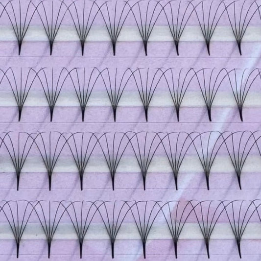 5D Pointy Stem Volume Fans - 0.07 | Meraki - Meraki Lashes and Beauty