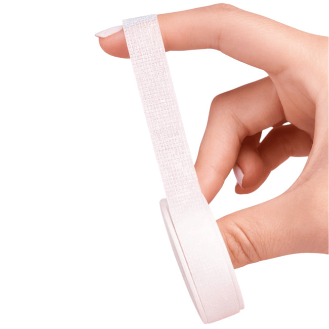 White Sensitive Lash Tape – Ultra-Gentle, Pain-Free Removal