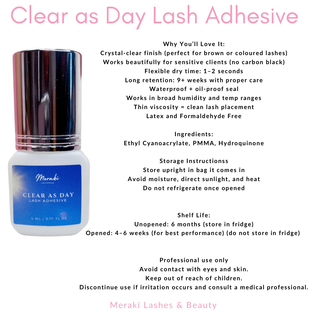 Lash Glue, Bonder, Primer & Remover | Meraki - Meraki Lashes and Beauty