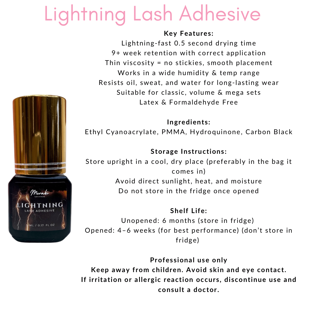 Lash Glue, Bonder, Primer & Remover | Meraki - Meraki Lashes and Beauty