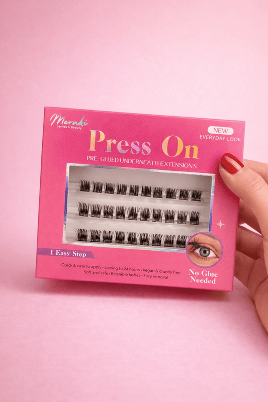 DIY Pre Glued - Press On - Medium Volume - Meraki Lashes and Beauty