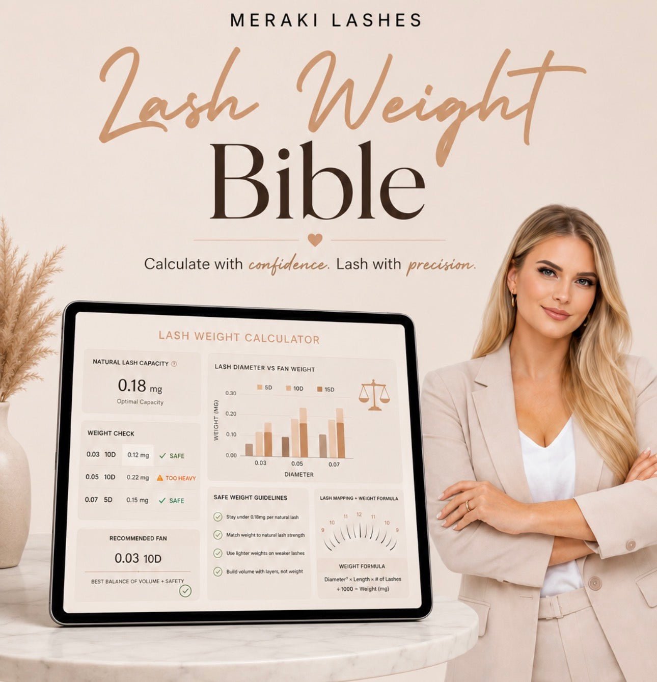 The Lash Weight Bible - Meraki Lashes and Beauty