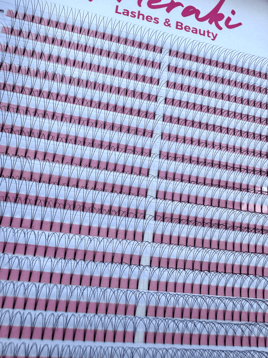 Short Stem - 3D 0.07 - D Curl - Meraki Lashes and Beauty