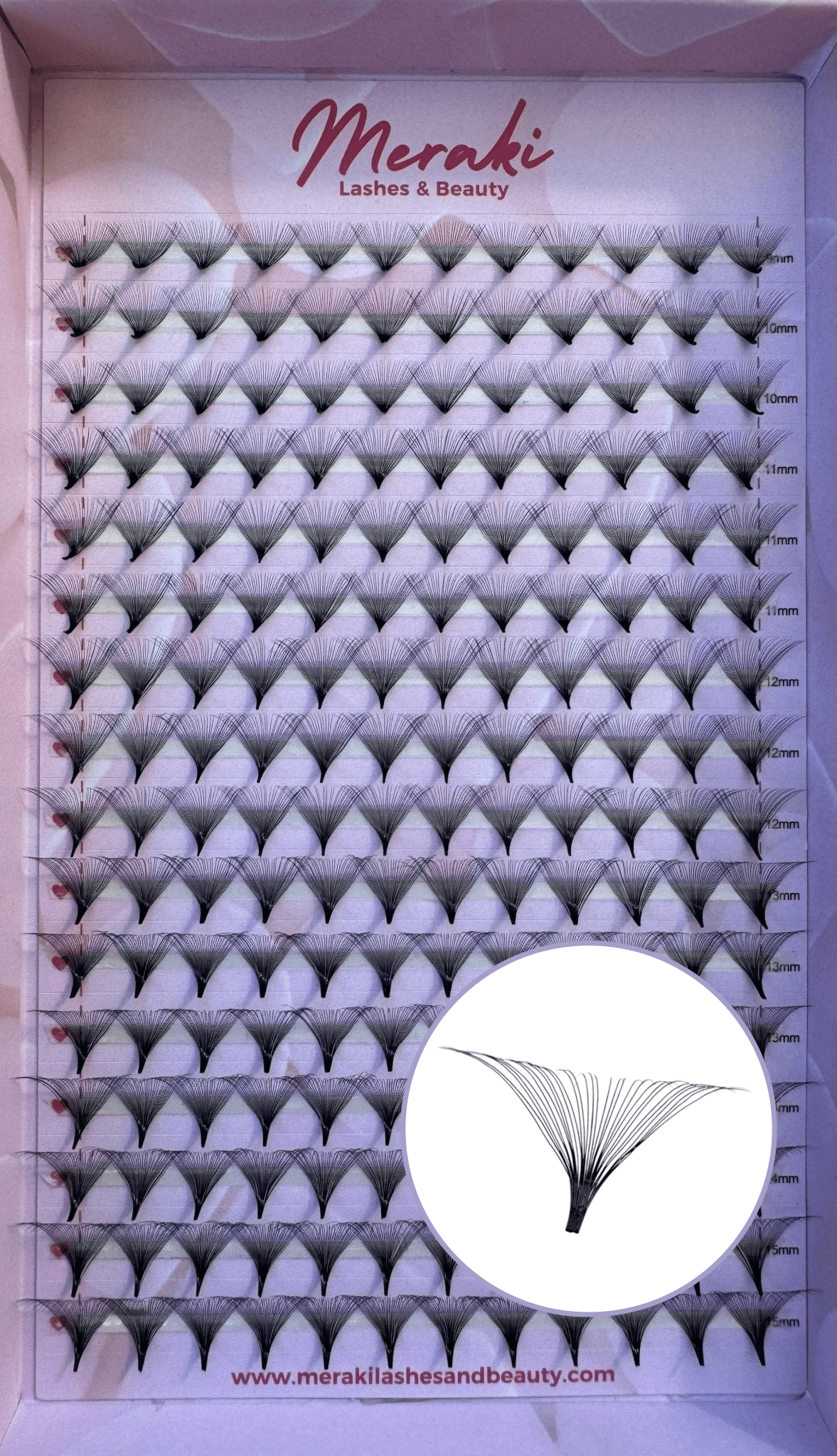 30D Pointy Stem Volume Fans - 0.03 | Meraki