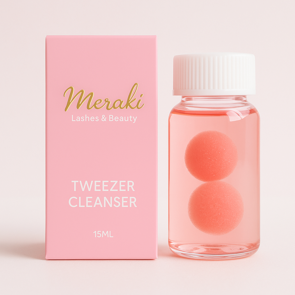 Tweezer Cleaner – Fast-Acting Adhesive Remover for Lash Tweezers