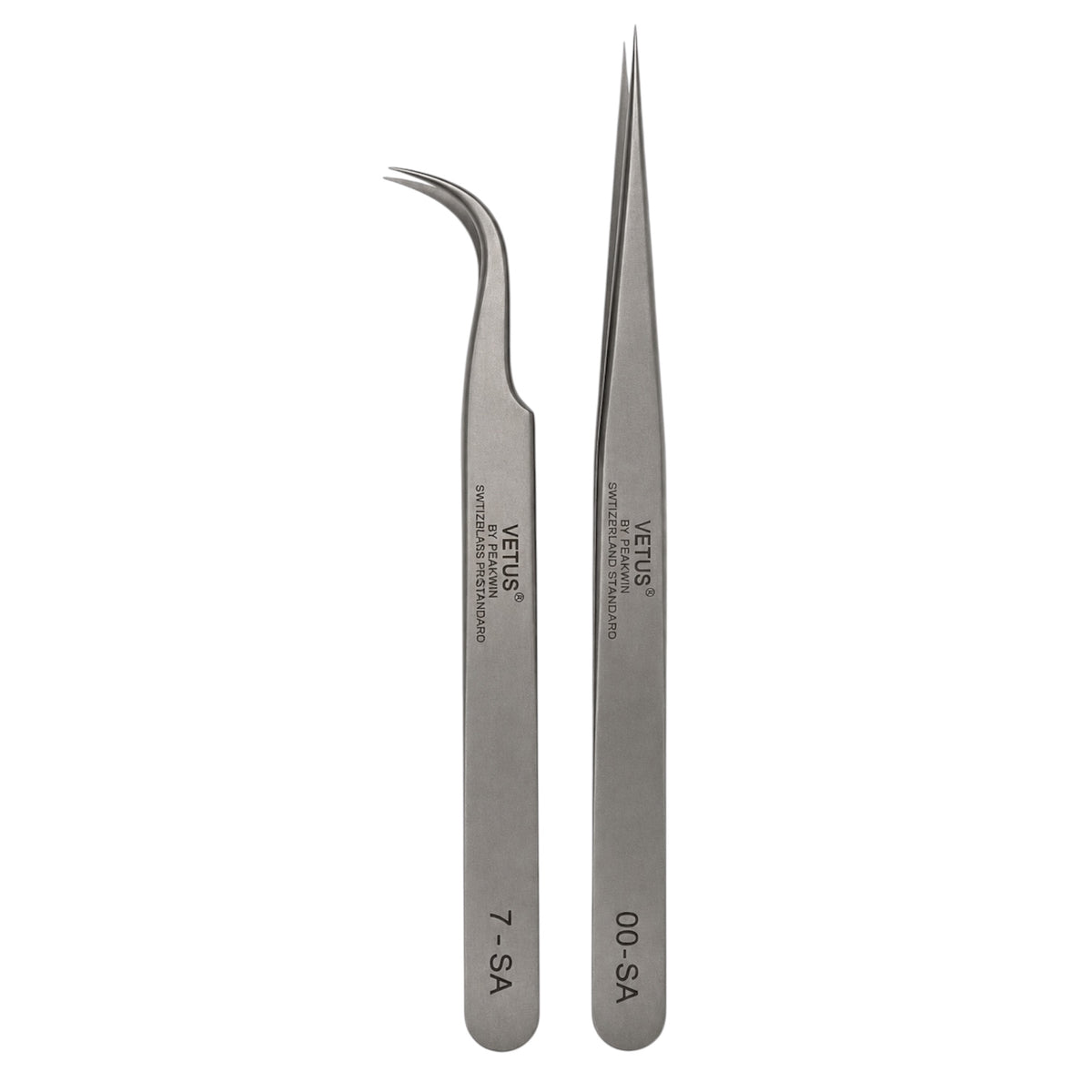 Vetus Silver Tweezers Collection - Meraki Lashes and Beauty