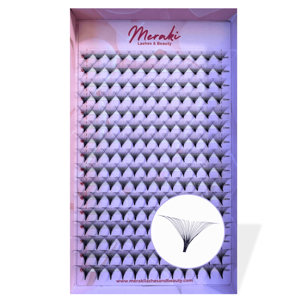 30D Pointy Stem Volume Fans - 0.03 | Meraki