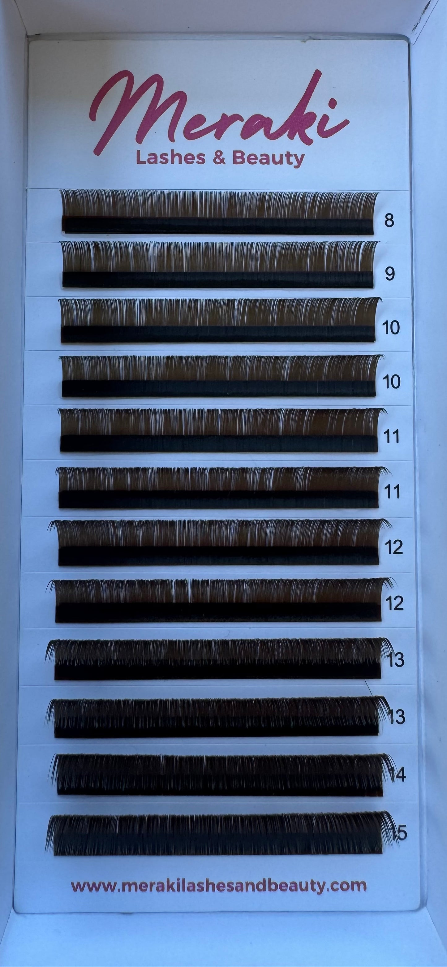 Dark Brown 0.05 Volume Eyelash Extensions | Lightweight & Soft
