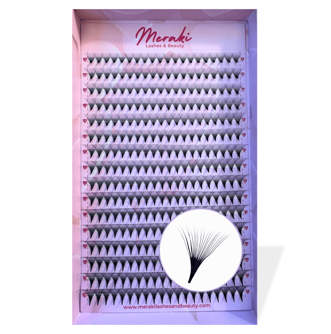20D Pointy Stem Volume Fans - 0.03 | Meraki
