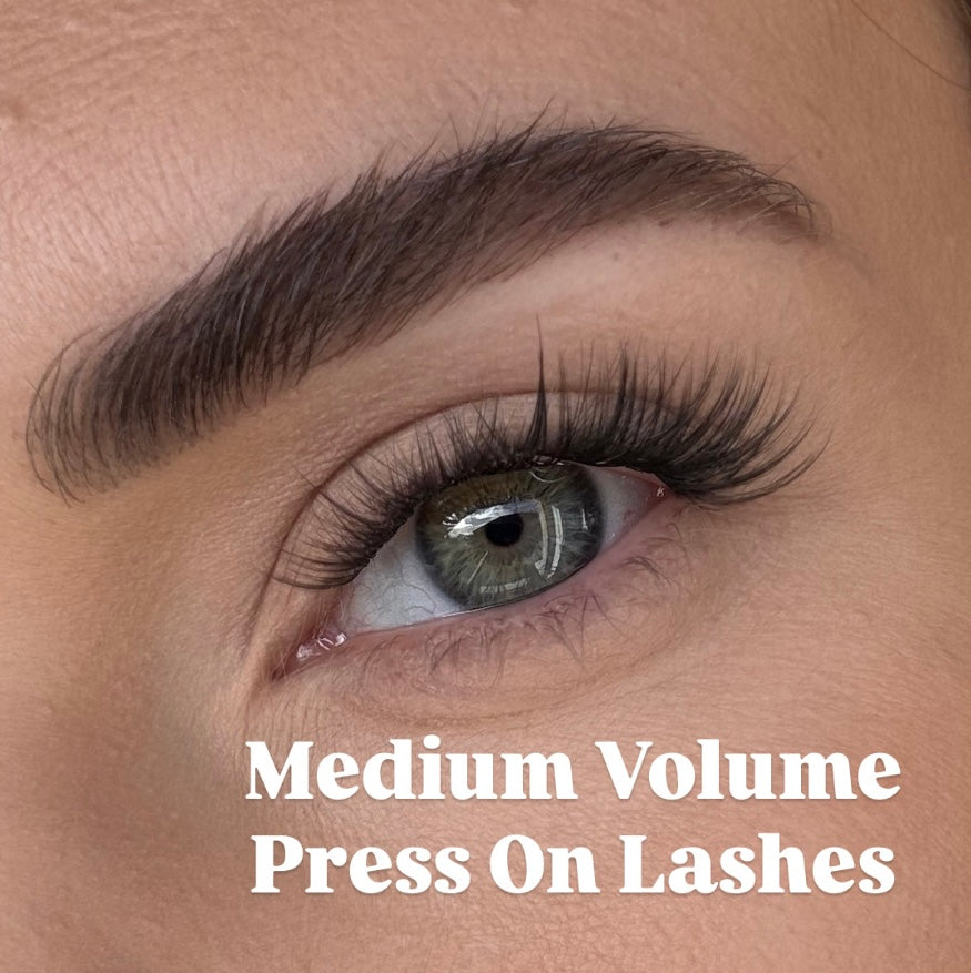 Pre-Glued Press-On DIY Lashes — Reusable Faux Silk Clusters (No Glue Needed) | Meraki Lashes