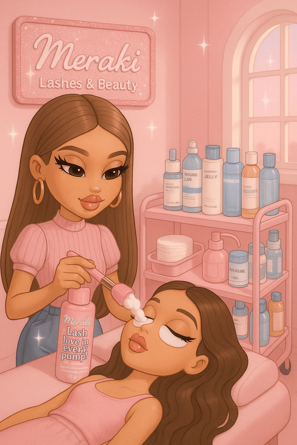 Lash Prep - How to Cleanse Lashes Before Eyelash Extensions for Best Retention - Meraki Lashes and Beauty
