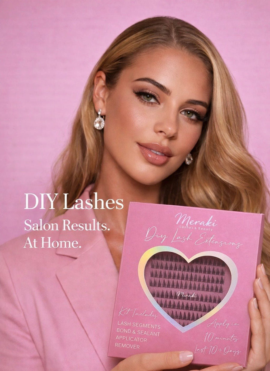 DIY Lash Extension Kits | At-Home | Salon Lashes In Minutes!
