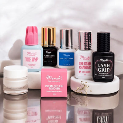 Lash Glue, Bonder, Primer & Remover | Meraki