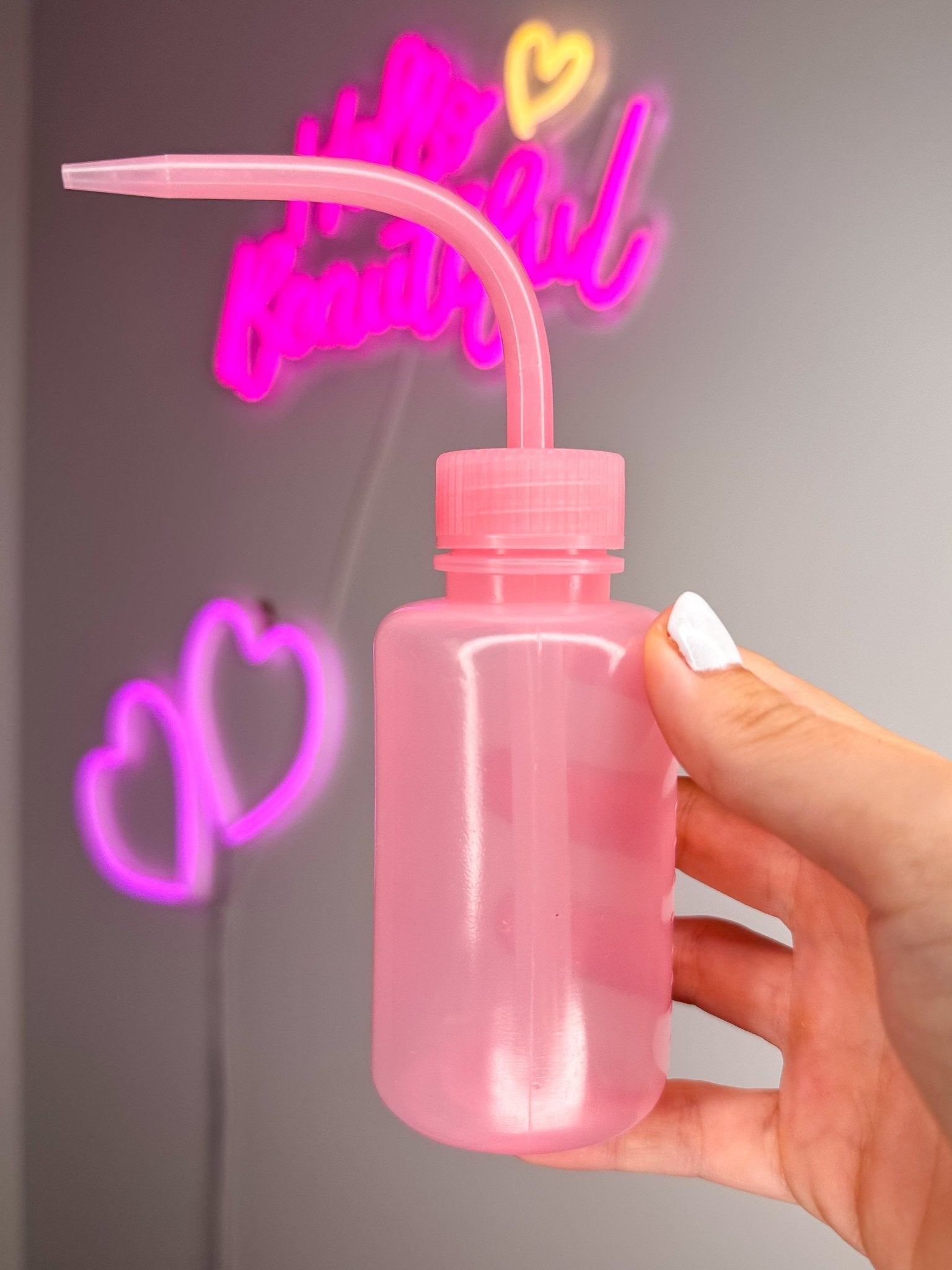 Rinse Squeeze Water Bottle 150ml - Meraki Lashes and Beauty