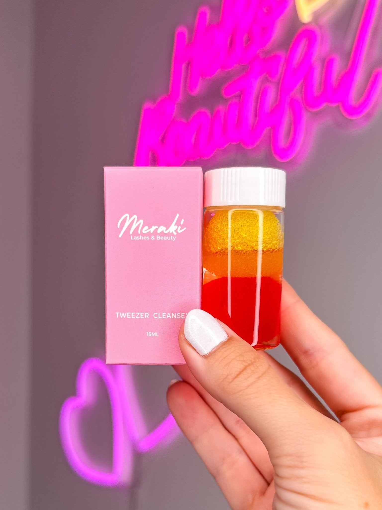 Tweezer Cleaner 15ml - Meraki Lashes and Beauty