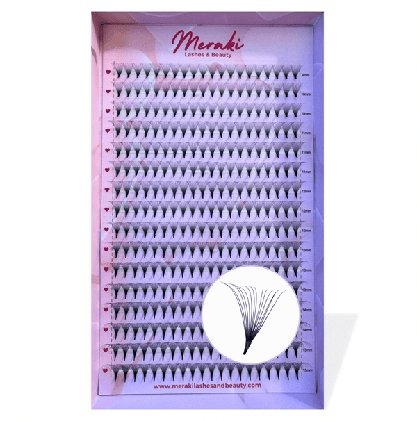 10D - D Curl - 0.05 - Pointy Stem professional lash supplies Australia