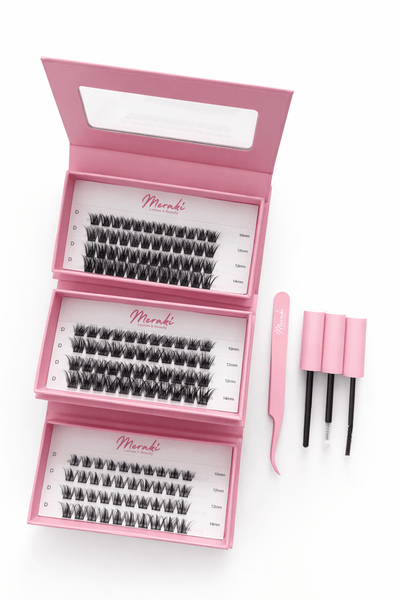 DIY Lash Extensions Australia – Ultimate Kit (144 Cluster Segments)