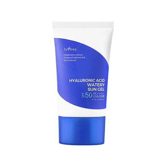ISNTREE Hyaluronic Acid Watery Sun Gel SPF 50+ PA++++
Hydration meets high protection—without the white cast.