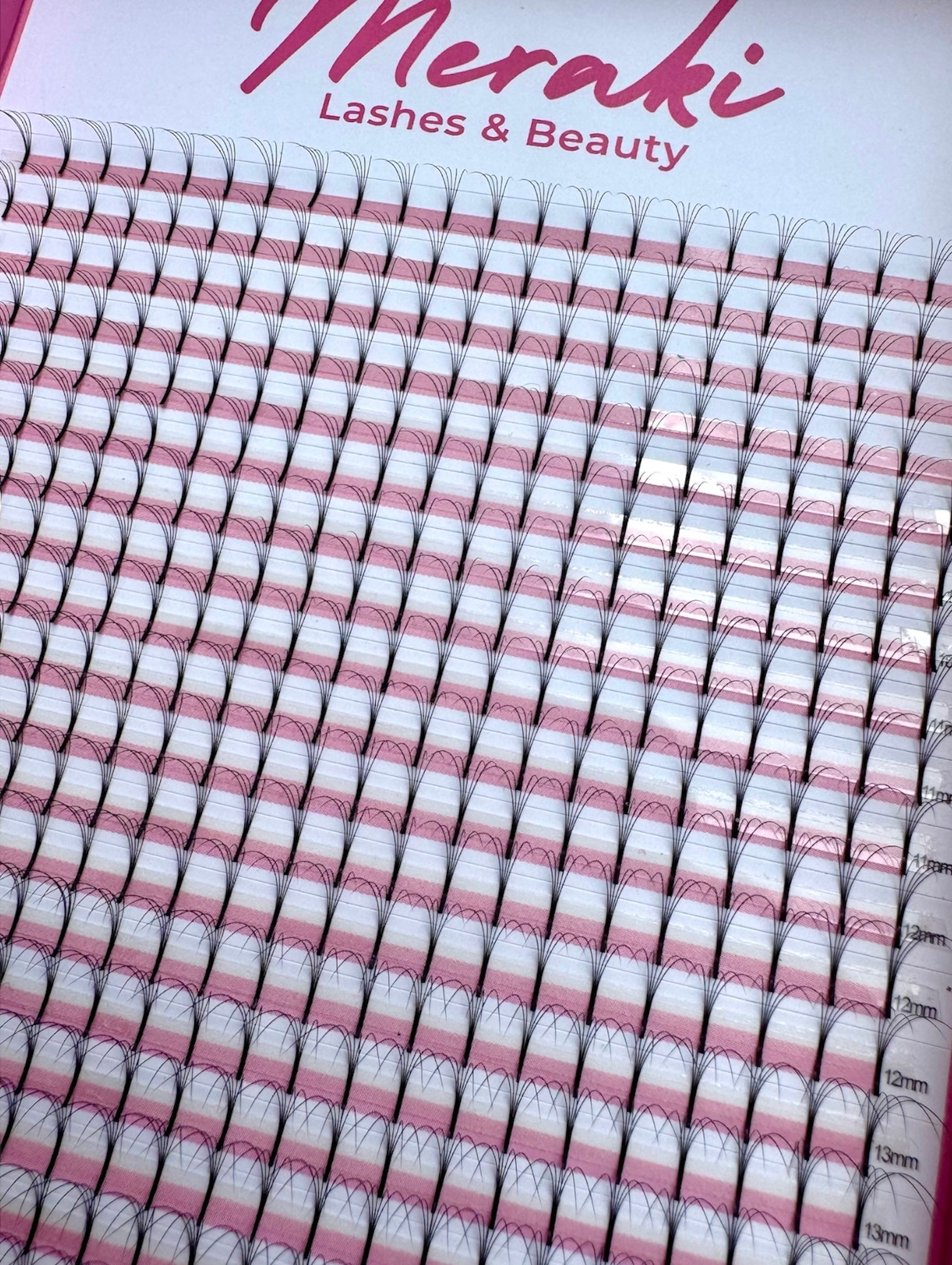 Long Stem - 5D - 0.07 - D Curl - Meraki Lashes and Beauty