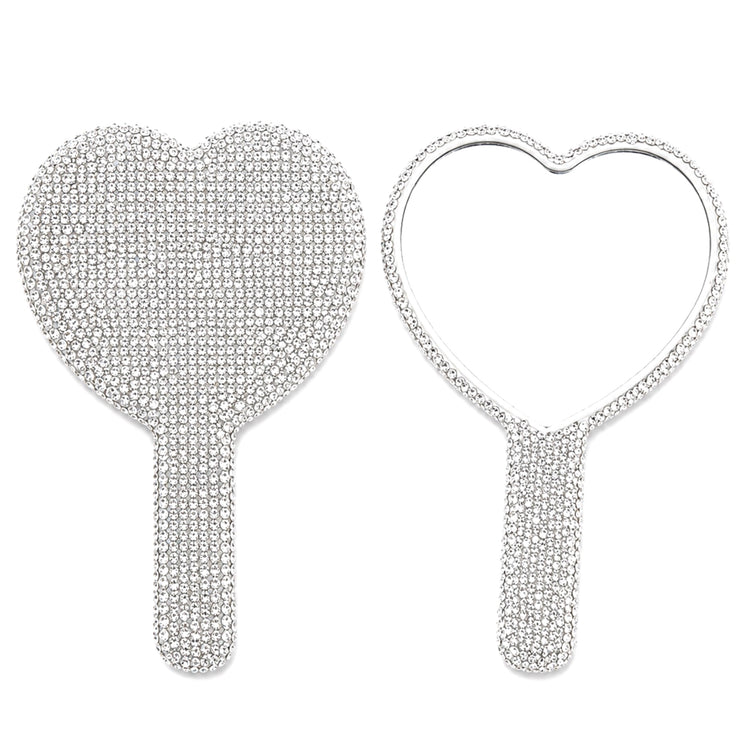 Rhinestone Heart Mirror DIY lash Bond Seal Remover essential