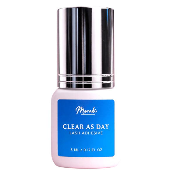 Clear As Day Lash Adhesive 5 ml – 1-2 s | 5–6 Wks | Thick | 50–60 % | All Levels