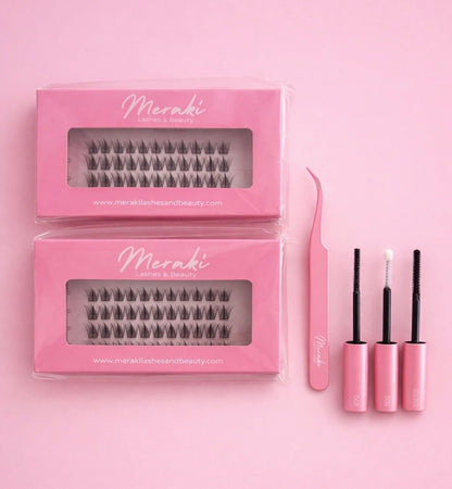 DIY Lash Extensions Australia – Deluxe Kit (96 Segments) - Meraki Lashes and Beauty