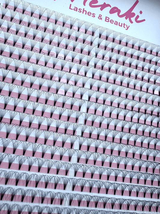 Short Stem - 8D - 0.05 - D Curl - Meraki Lashes and Beauty