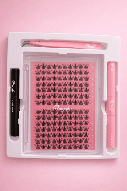 DIY Lash Extensions Australia – Meraki Mega Kit (145 Segments) - Meraki Lashes and Beauty