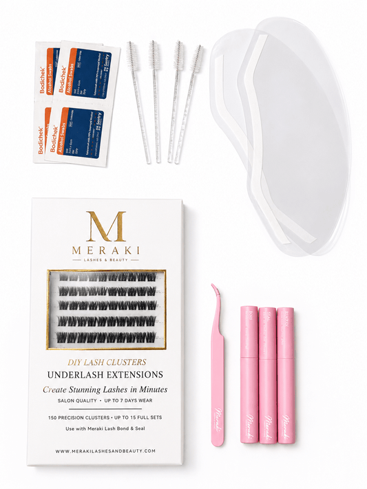The Starter Kit|Up To 14 Full Sets|150 Lash Clusters - Meraki Lashes and Beauty