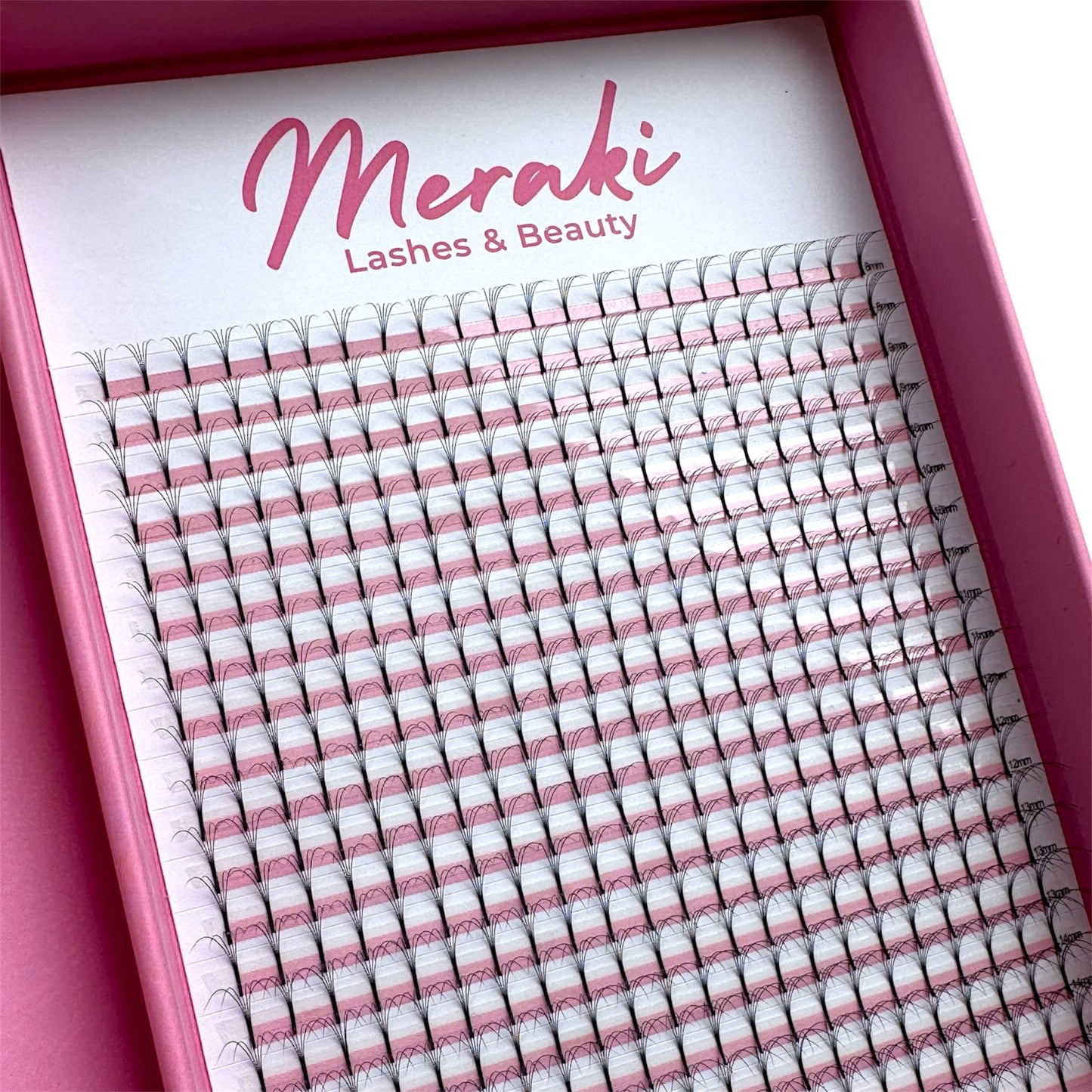 Long Stem - 5D - 0.07 - D Curl - Meraki Lashes and Beauty