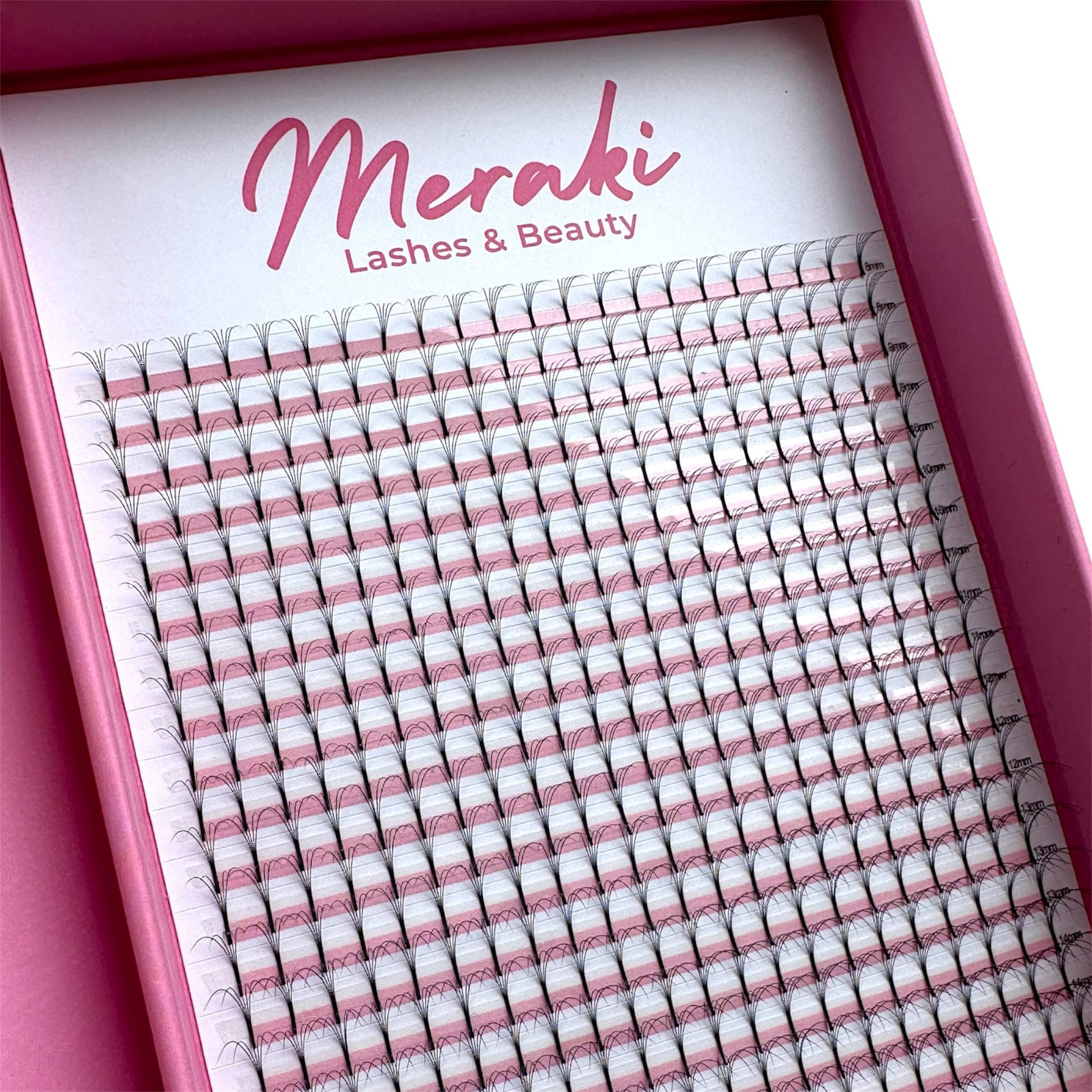 Long Stem - 5D - 0.07 - D Curl - Meraki Lashes and Beauty