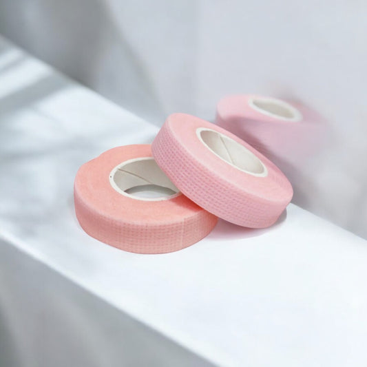 Premium Pink Micropore Lash Tape