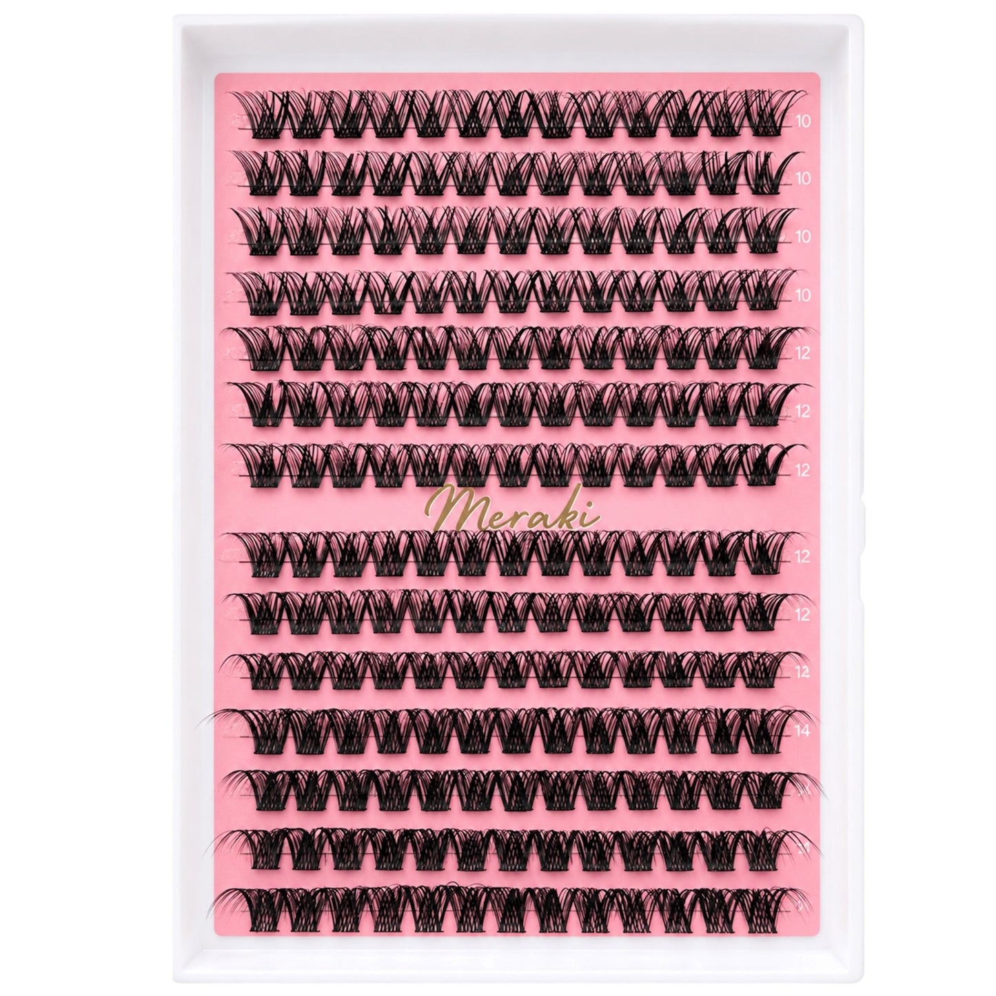 Brontë - DIY Mega Tray 10 - 14mm Mixed Tray Only - Meraki Lashes and Beauty