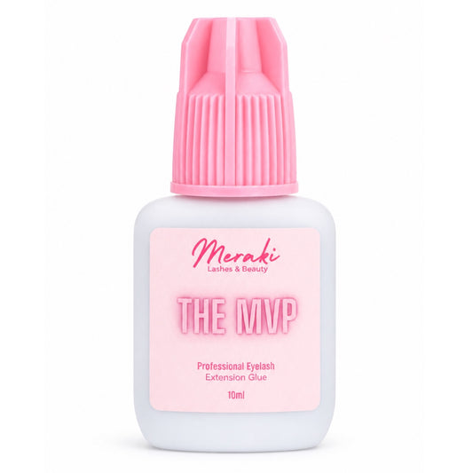 MVP Lash Adhesive - Best - Selling Pro Glue | 7 - Week Retention, 1 - 2s Dry Time | 10ml - Meraki Lashes and Beauty