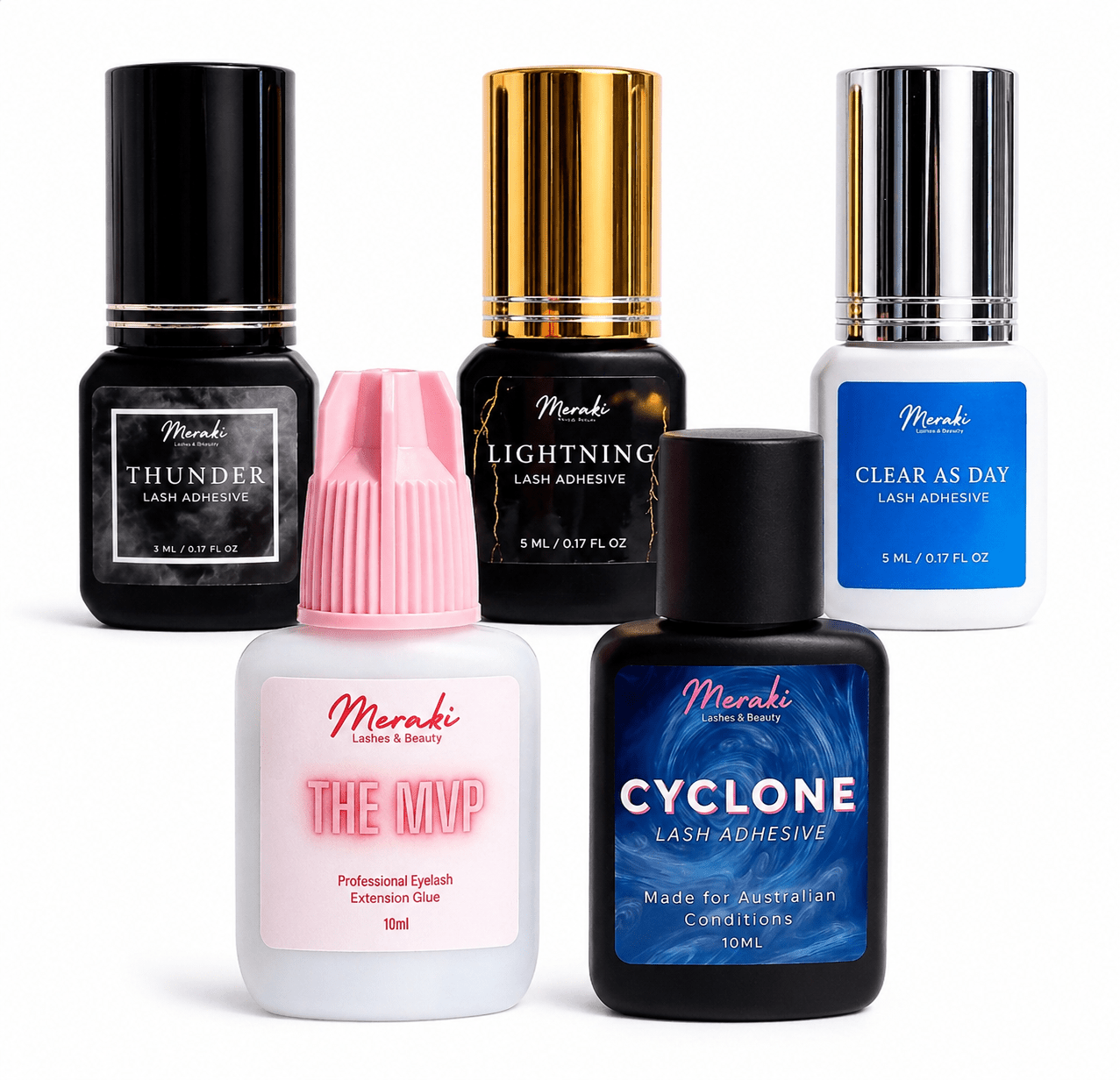 Professional Lash Glue Bundle - Meraki Lashes and Beauty