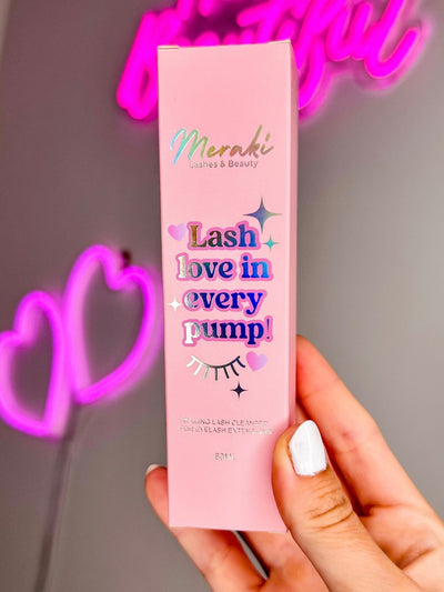 Meraki Lash Cleanser | Oil-Free Foaming Lash Shampoo