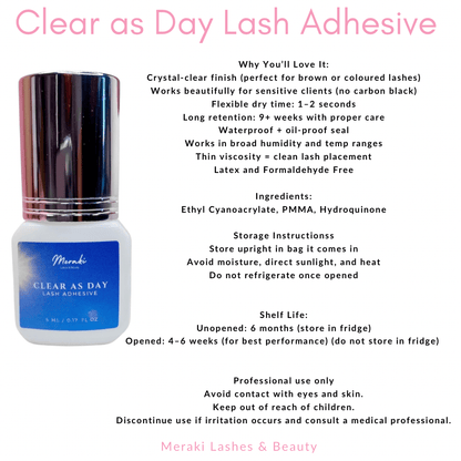 Lash Glue, Bonder, Primer & Remover | Meraki - Meraki Lashes and Beauty