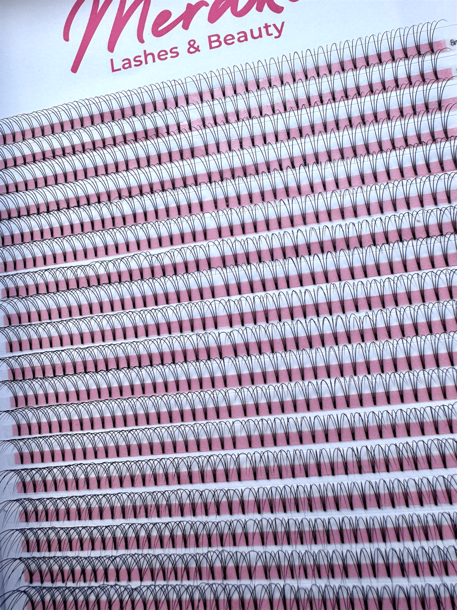 Short Stem - 3D - 0.10 - D Curl - Meraki Lashes and Beauty