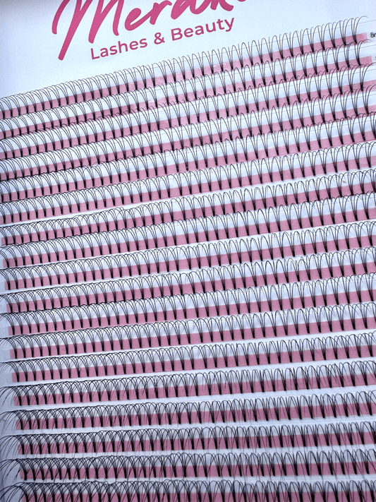 Short Stem - 3D - 0.10 - D Curl - Meraki Lashes and Beauty