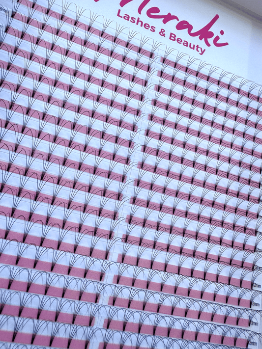 Short Stem - 4D - 0.07 - D Curl - Meraki Lashes and Beauty