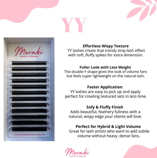 YY Premade Lash Extensions| Meraki Lashes - Meraki Lashes and Beauty