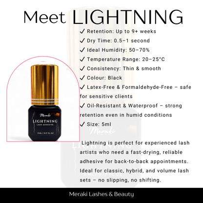 Lightning Retention Maximiser Bundle - Meraki Lashes and Beauty